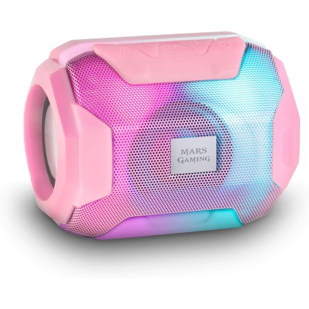 Mars Gaming MS-PULSE, Altavoz Bluetooth Portátil 50W RMS, Iluminación RGB, 2 Drivers Activos 93mm + 2 Drivers Pasivos