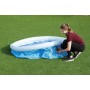 BESTWAY 57392 Fast Set - Piscina Hinchable Infantil, Color Azul, Ø 183 x 51 cm