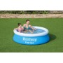 BESTWAY 57392 Fast Set - Piscina Hinchable Infantil, Color Azul, Ø 183 x 51 cm