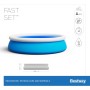 BESTWAY 57392 Fast Set - Piscina Hinchable Infantil, Color Azul, Ø 183 x 51 cm