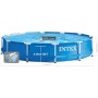 Intex 28202UK 10ft x 30in Metal Frame Swimming Pool with Filter Pump, 4,485 Liters, Blue, 305x76 cm