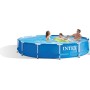 Intex 28202UK 10ft x 30in Metal Frame Swimming Pool with Filter Pump, 4,485 Liters, Blue, 305x76 cm