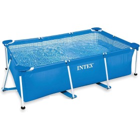 Intex - Kit de Piscina Rectangular, Azul, 3800 l, 300 x 200 x 75 cm
