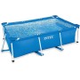 Intex - Kit de Piscina Rectangular, Azul, 3800 l, 300 x 200 x 75 cm
