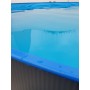 Steinbach Nuovo - Piscina de Pared de Acero, 350 x 120 cm, Color Antracita