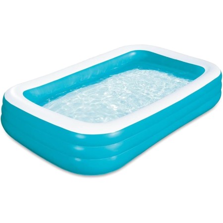 Summer Waves Piscina, Piscina Hinchable, Piscina Familiar, Piscina de Jardin, Piscina Rectangular, 3.05 M x 1.83 M x 56 CM