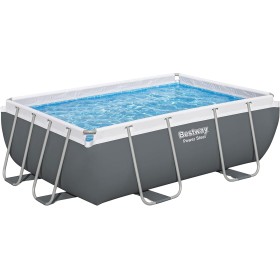 BESTWAY 8321299 Piscina Rectangular con Depuradora 282x196x84 cm.