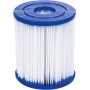 BESTWAY 8321299 Piscina Rectangular con Depuradora 282x196x84 cm.