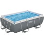 BESTWAY 8321299 Piscina Rectangular con Depuradora 282x196x84 cm.