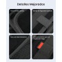 TRANSNOVO Funda para Nintendo Switch 2 con Accesorios – Estuche Rígido con 24 Ranuras para Tarjetas de Juego, Protector de