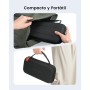 TRANSNOVO Funda para Nintendo Switch 2 con Accesorios – Estuche Rígido con 24 Ranuras para Tarjetas de Juego, Protector de