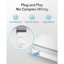 Cudy LT500E 4G LTE Cat 4 Módem Router Rápido con Ranura para Tarjeta SIM, WiFi AC1200, OpenVPN, Wireguard, IPsec, Cliente VPN,