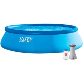 Intex 28166-PISCINA Easy Set 457X107CM Set Completo 12430L