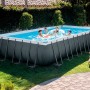 INTEX 55224 - Piscina Desmontable Pack Deluxe + depuradora y clorador