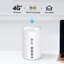 TP-Link Deco X10-4G (1 paquete) AX1500Mbps Wi-Fi 6 4G Router con ranura SIM, router WiFi de malla LTE-Advanced Cat6, cobertura