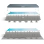 INTEX 55224 - Piscina Desmontable Pack Deluxe + depuradora y clorador