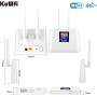 4G LTE Router,Enrutador CPE inalámbrico KuWFi de 300 Mbps con Ranura SIM para el hogar/Oficina Soporte B1 / B3 / B5 / B7 / B8 /