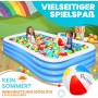 KESSER® Piscina Inflable Familiar para niños y Adultos, Piscina de jardín, Piscina Familiar, Verano, 305 x 183 x 56 cm, Piscina
