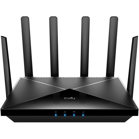 Cudy P5 5G NR Indoor SA NSA WiFi 6 Router, AX3000 Dual SIM 5G Cellular Router, Qualcomm IPQ5018, SDX62 Module, 4 x 4 MIMO,