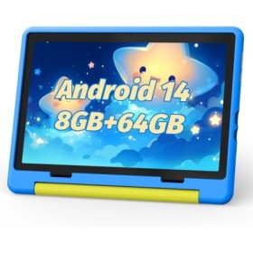 KT1016 Tableta Android 14 para niños 10 pulgadas Octa-Core 8 GB RAM 64