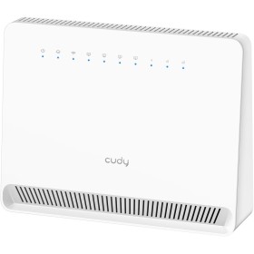 Cudy N300 WiFi Módem Enrutador 4G LTE Desbloqueado con Ranura para Tarjeta SIM, WiFi de 300Mbps, Cat4, Antenas Internas de Alta