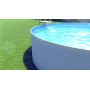 Steinbach Acero Pared Pool, New Splasher Secure, Color Blanco, 350 x 350 x 90 cm, 7800 L, 011002