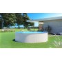 Steinbach Acero Pared Pool, New Splasher Secure, Color Blanco, 350 x 350 x 90 cm, 7800 L, 011002