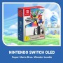 Nintendo Switch - OLED Model (White) + Super Mario Bros. Wonder Pre Installed Switch Online 12 Month Subscription Redemption