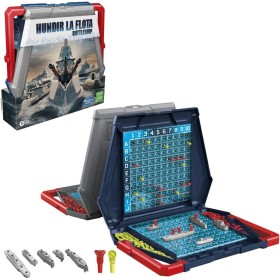 Hasbro Gaming Hundir la Flota Juego de Mesa Clásico, Juegos de Estrategia para Fiestas Familiares a Partir de 7 años, Divertido