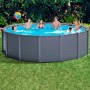 Intex 26384NP - Piscina desmontable graphite grey panel intex - 478x124 cm, 16 500 litros