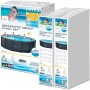 Intex 26384NP - Piscina desmontable graphite grey panel intex - 478x124 cm, 16 500 litros