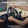 Logitech G G923 Racing Wheel and Pedals, Force Feedback TRUEFORCE,1.000 Hz, respuesta eficaz, control de salida de doble