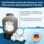 Bolas de Filtro de Piscina de Veddelholzer El Material más Ligero para el Mejor Rendimiento sustituye la Arena de Filtro de 25