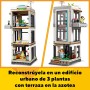 LEGO Creator 3 en 1 Casa Moderna de Juguete Convertible en Edificio de 3 Plantas o Cabaña del Bosque, Kit de Construcción con 2