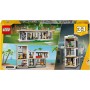 LEGO Creator 3 en 1 Casa Moderna de Juguete Convertible en Edificio de 3 Plantas o Cabaña del Bosque, Kit de Construcción con 2