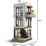 LEGO Creator 3 en 1 Casa Moderna de Juguete Convertible en Edificio de 3 Plantas o Cabaña del Bosque, Kit de Construcción con 2
