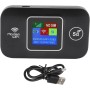 Hotspot Móvil WiFi 4G LTE, Router WiFi Portátil con Ranura para Tarjeta SIM, 150Mbps Alta Velocidad, Conecta hasta 10