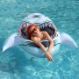 Inflatable Shark Float,Ride on Pool Party Lounge Toys for Kids Adults,Giant Inflatable Swimming Ring Swimming Pool Float Summer