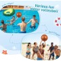 Flotador Inflable del Aguacate, Asiento de Piscina con una Pelota Inflable para Jugar, Material de PVC de la Protección del