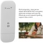 Enrutador WiFi Portátil USB 4G LTE, Versión Básica 4G LTE Módem USB Dongle Router con Punto de Acceso WiFi, Módem 4G Inalámbrico