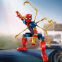 LEGO Marvel Figura para Construir: Iron Spider-Man Articulada para el Juego de Roles de Superhéroes, Juguete de Construcción con