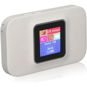 Router 5G Sim, WiFi Portatil 5G Hotspot Router 4G, Router de Viaje de Bolsillo 300Mbps con Ranura para Tarjeta SIM para Viajes,