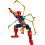LEGO Marvel Figura para Construir: Iron Spider-Man Articulada para el Juego de Roles de Superhéroes, Juguete de Construcción con