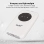 Fockety 4G 5G módem Router Desbloqueado, 5G LTE Router con Ranura para Tarjeta SIM, Conectar hasta 10 Dispositivos, USB Mini