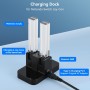 ELUTENG Base de Carga para Switch 4 en 1 Cargador para Nintendo Switch JoyCon con Indicador LED, 2H Carga Rápida para 4 Mandos