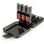 Amazon Basics Funda para almacenamiento de juegos, para Nintendo Switch - Negro