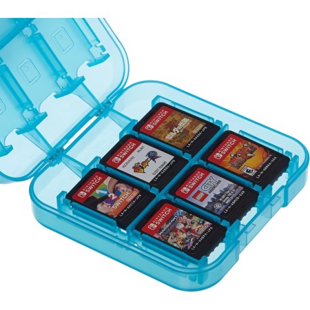 Amazon Basics Funda para almacenamiento de juegos, para Nintendo Switch - Negro