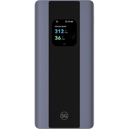 5G Mobile WiFi Pro 5, E6888, Wi-Fi 6 AX3000, 3.600 Mbps en DL/500 Mbps en UL, Zona Wi-Fi Móvil, Router Portátil con Tarjeta SIM,