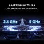 5G Mobile WiFi Pro 5, E6888, Wi-Fi 6 AX3000, 3.600 Mbps en DL/500 Mbps en UL, Zona Wi-Fi Móvil, Router Portátil con Tarjeta SIM,