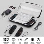 Lmcpa Funda para Consola Nintendo Switch 2 2025, Bolsa de Viaje con 20 Cartuchos de Juego, Estuche Rígido Portátil Protector